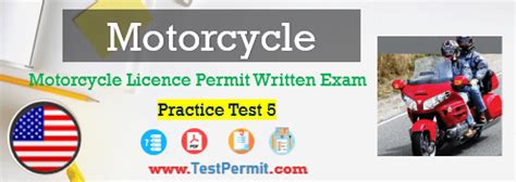 practice test for motorcycle permit